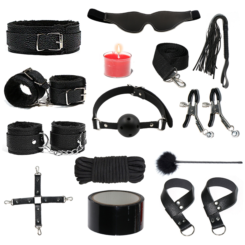 Diose beginner bondage kit featuring soft cuffs and blindfold