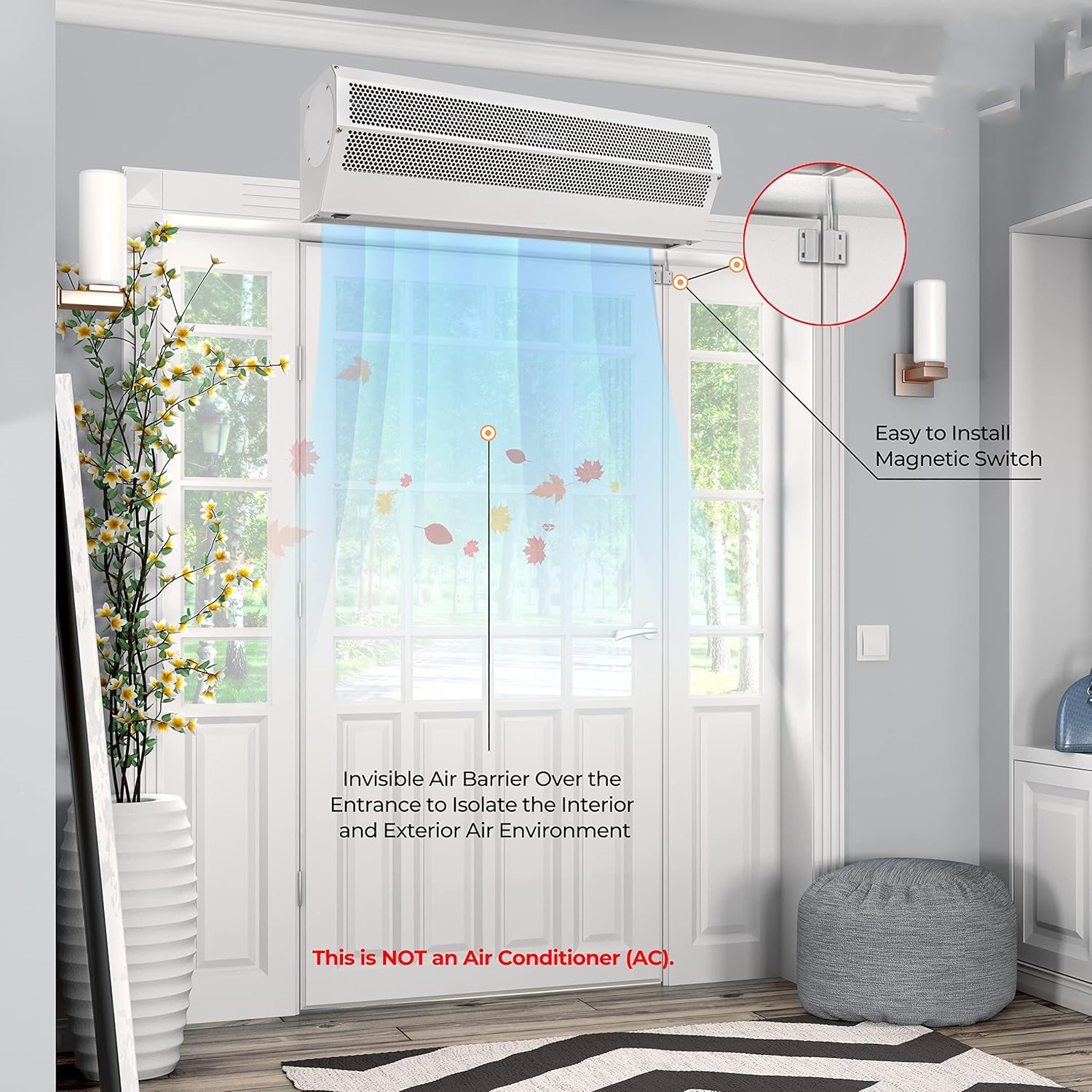 AC Air Curtain: Enhance Indoor Comfort & Efficiency