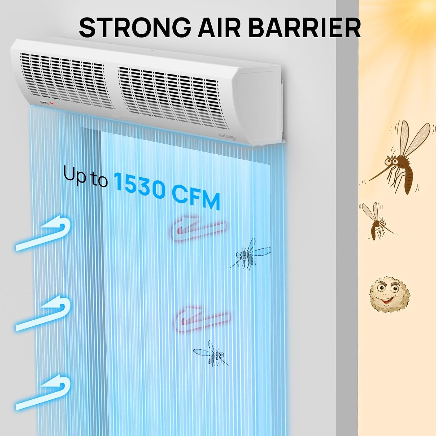 Barreras de aire fuertes para el hogar: mantenga a los insectos afuera y la comodidad adentro