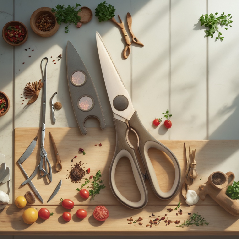 Tesoura multifuncional da cozinha: a ferramenta final