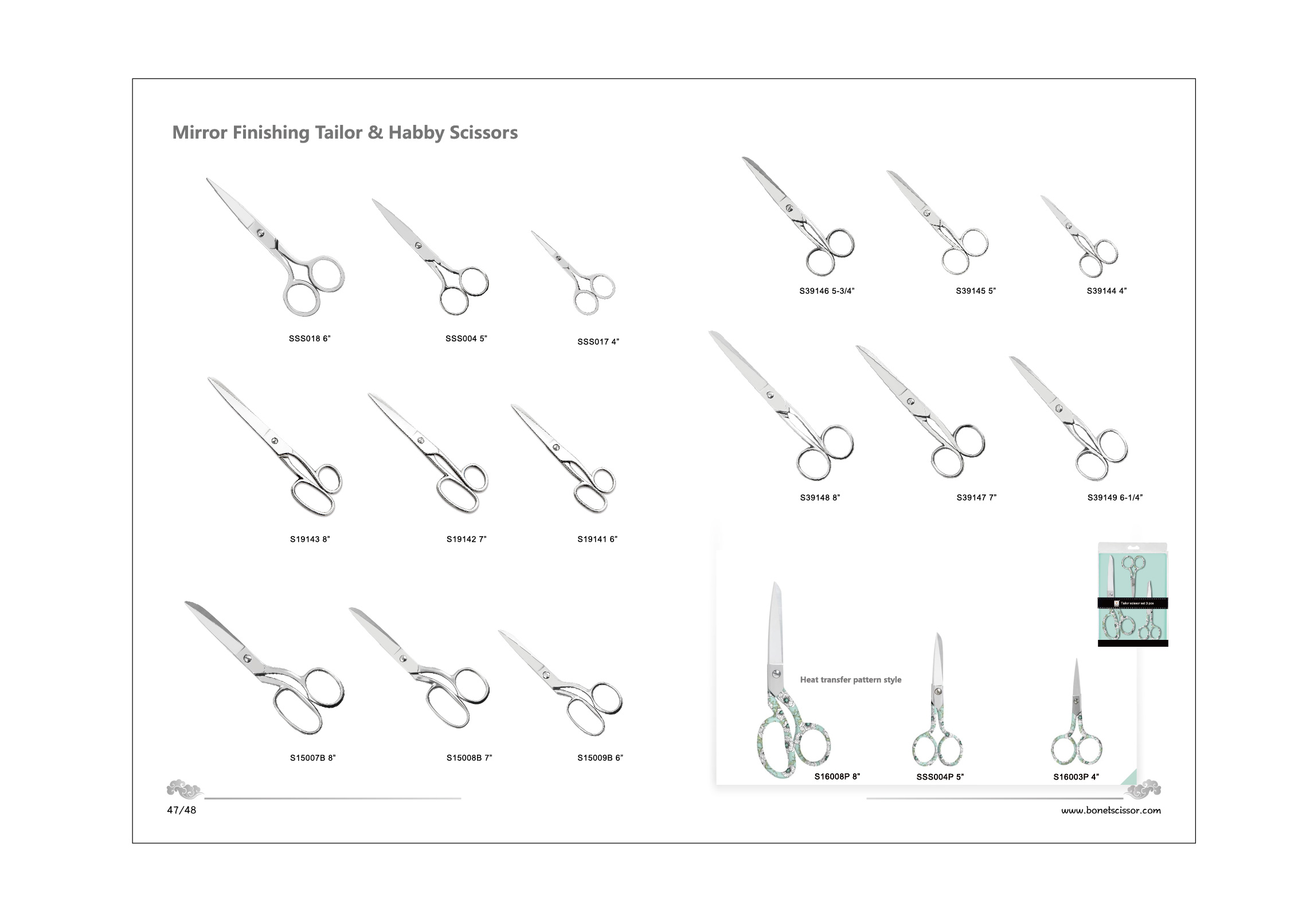 Manual Textile Scissors: Precision & Style for Every Task