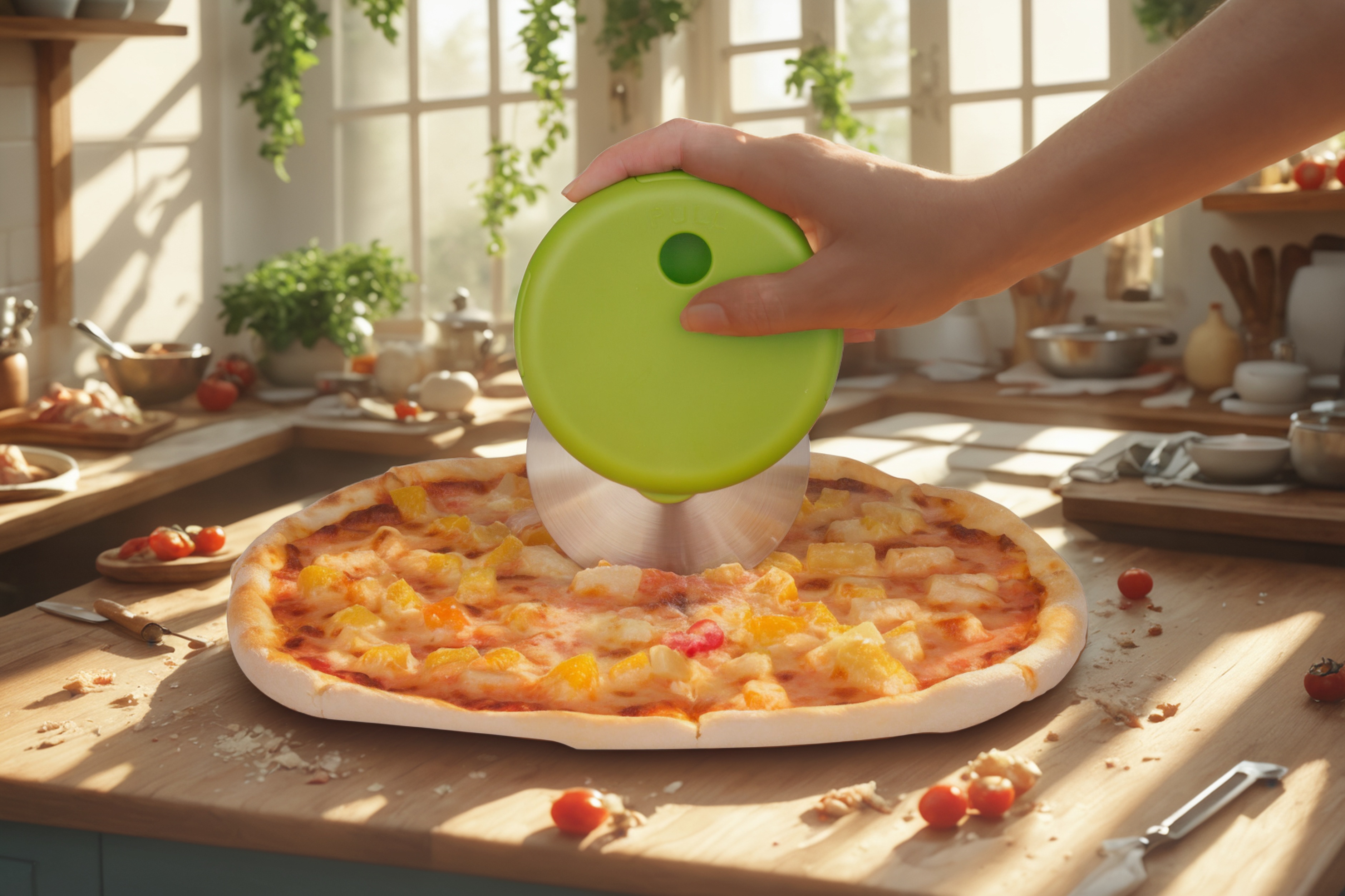 اكتشف أعلى البيتزا قطع عجلة الصين مصنع