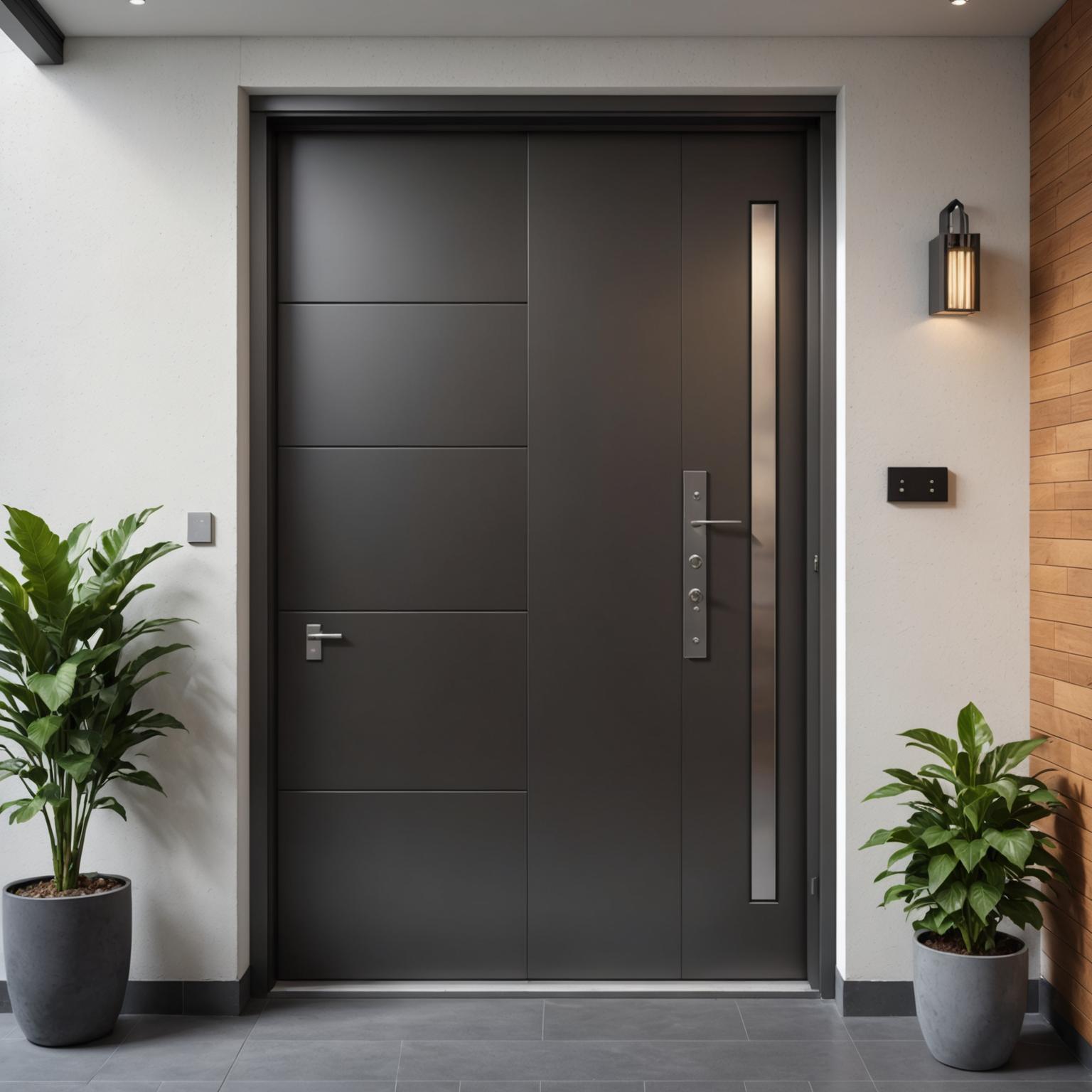 industrial steel doors, commercial security doors, steel door production