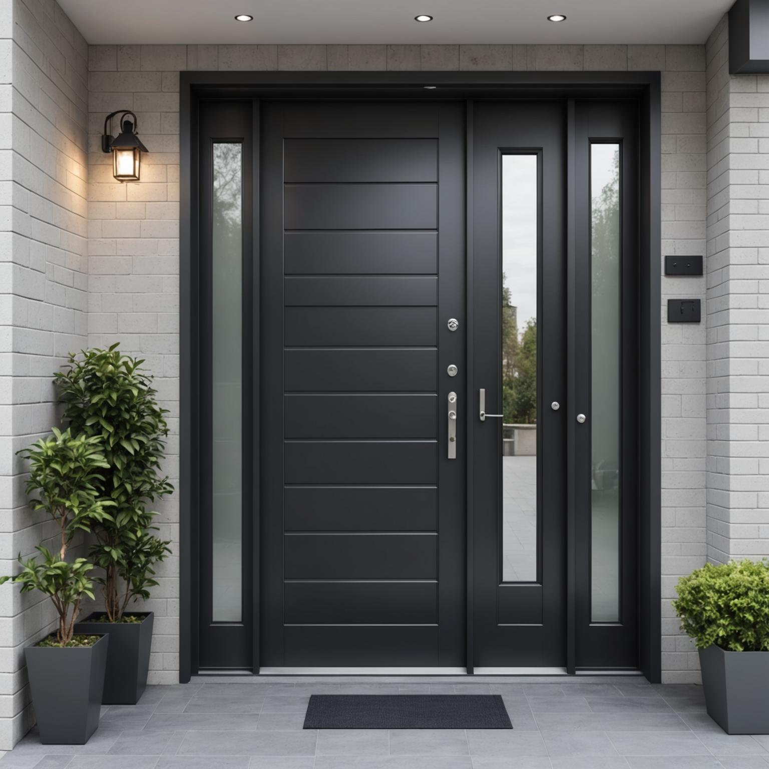 industrial steel doors, commercial security doors, steel door production