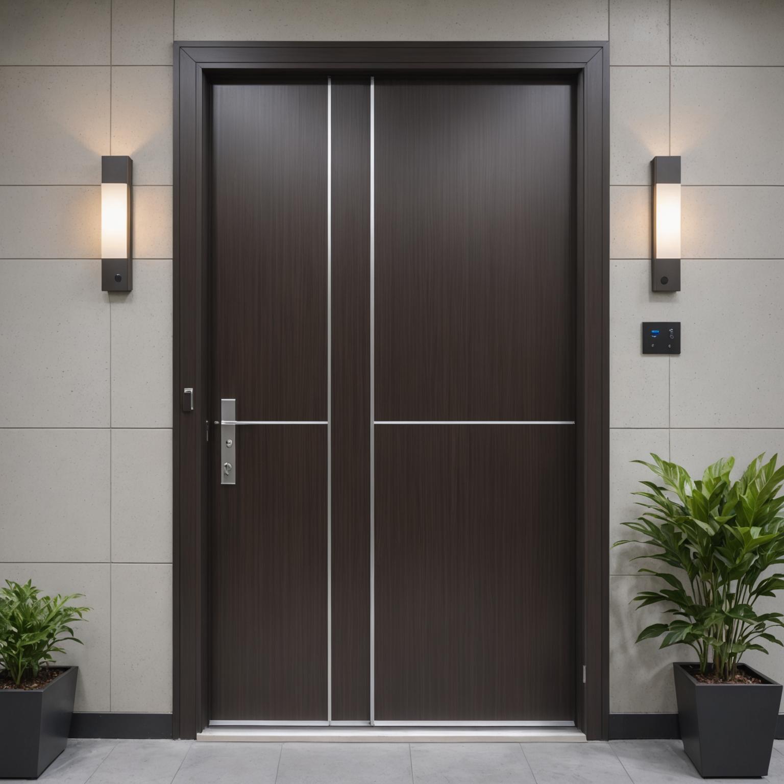 industrial steel doors, commercial security doors, steel door production