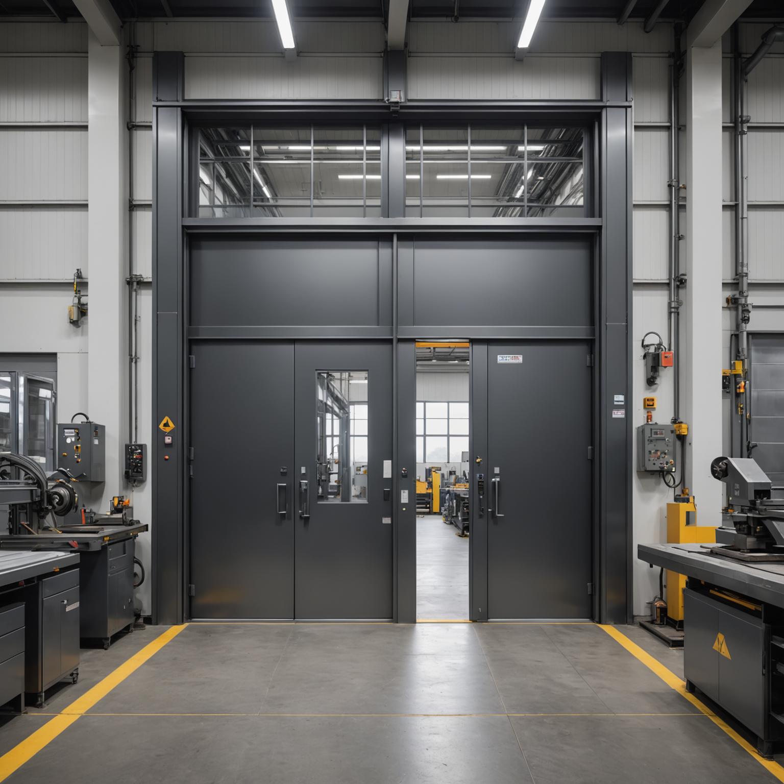Industrial Steel Doors: Security Meets Elegance