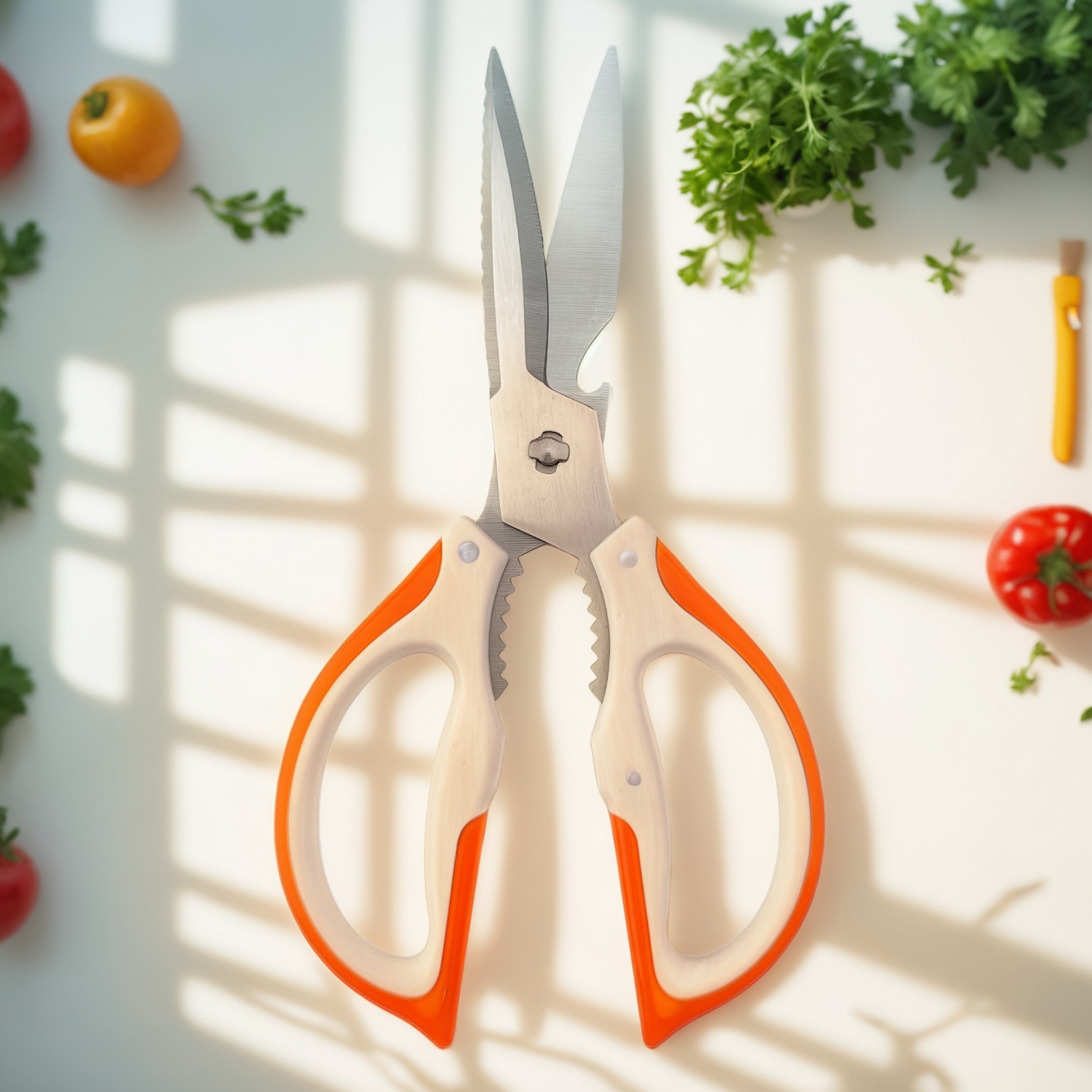 OEM kitchen scissors, factory manufacturer kitchen scissors, kitchen shears supplier