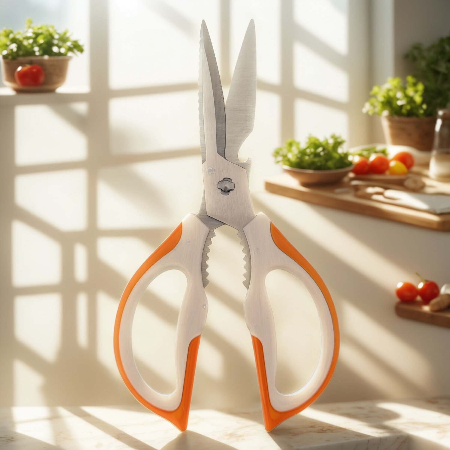 OEM kitchen scissors, factory manufacturer kitchen scissors, kitchen shears supplier