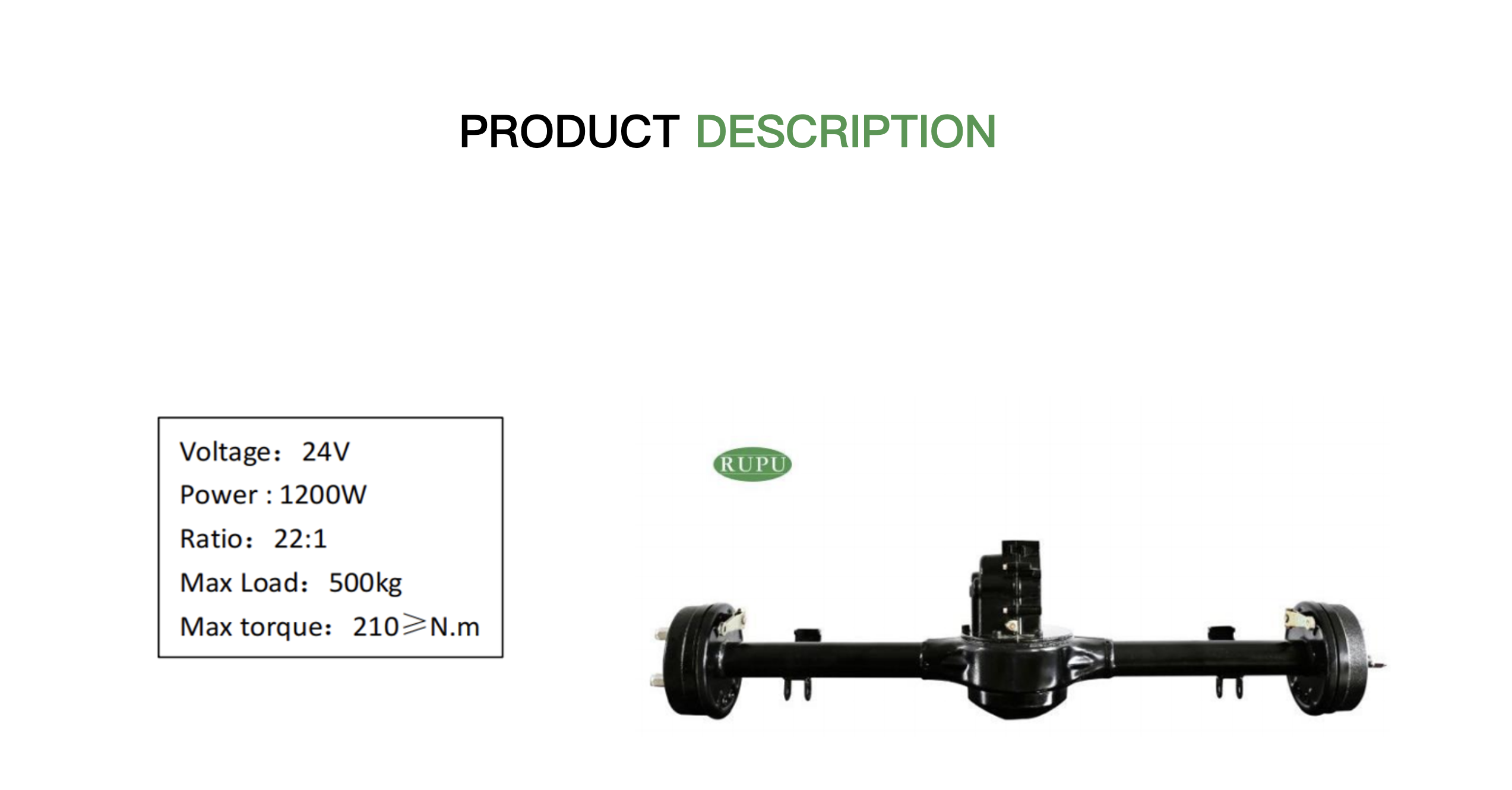Exploring RUIPU: A Leading Electric Transaxle Factory