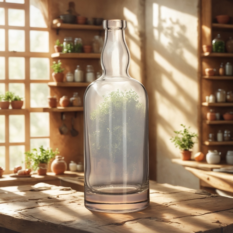 Glass Clear bottles