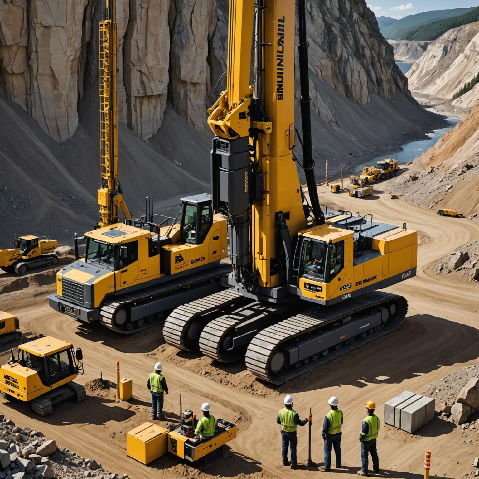 Efficient Rotary Drilling Rig: XR220D Model