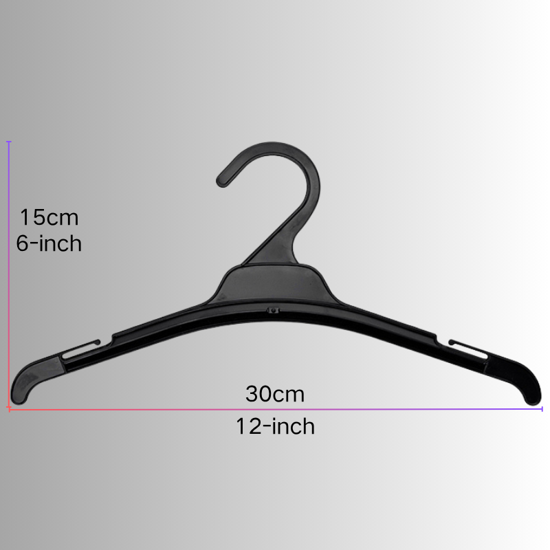 12 inch plastic hanger