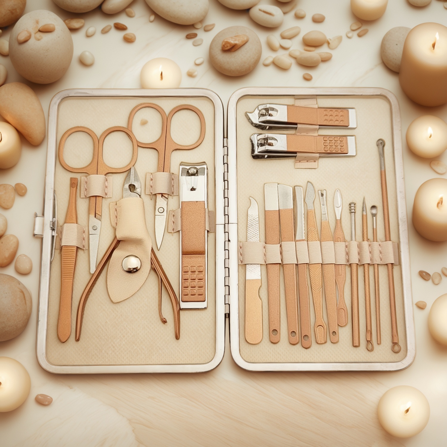 fabricant d'outils de beauté personnalisés, fournisseur d'outils de beauté en Chine, grossiste en outils de manucure végétaliens, outils de manucure de qualité professionnelle