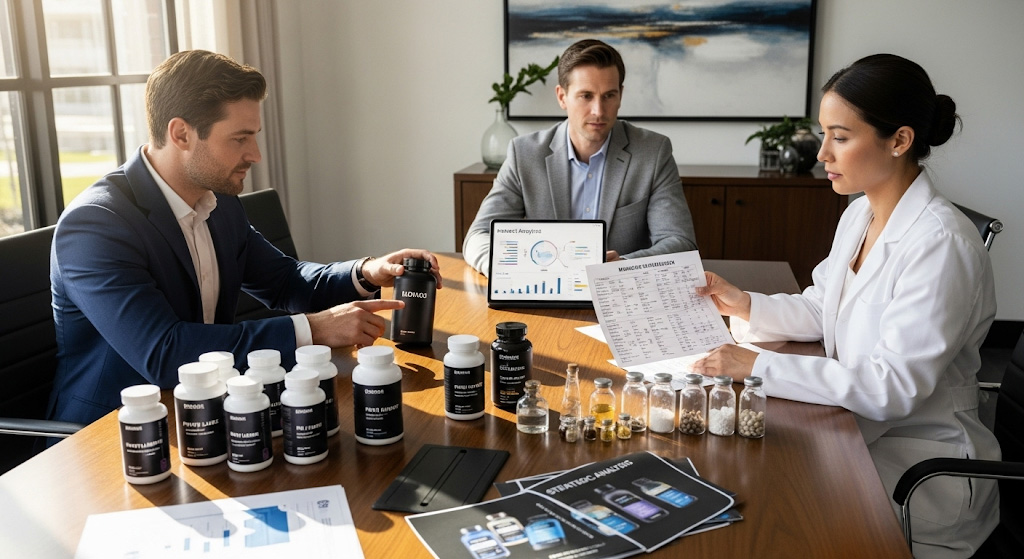 Meeting on supplement manufacturing strategy