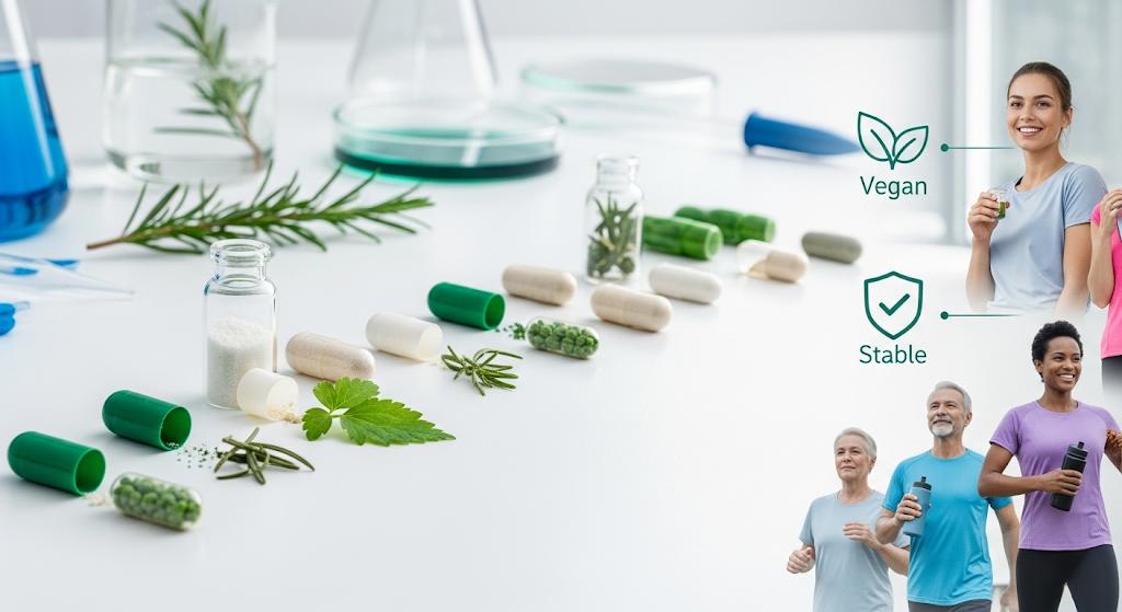 Plant capsules lab with diverse users.