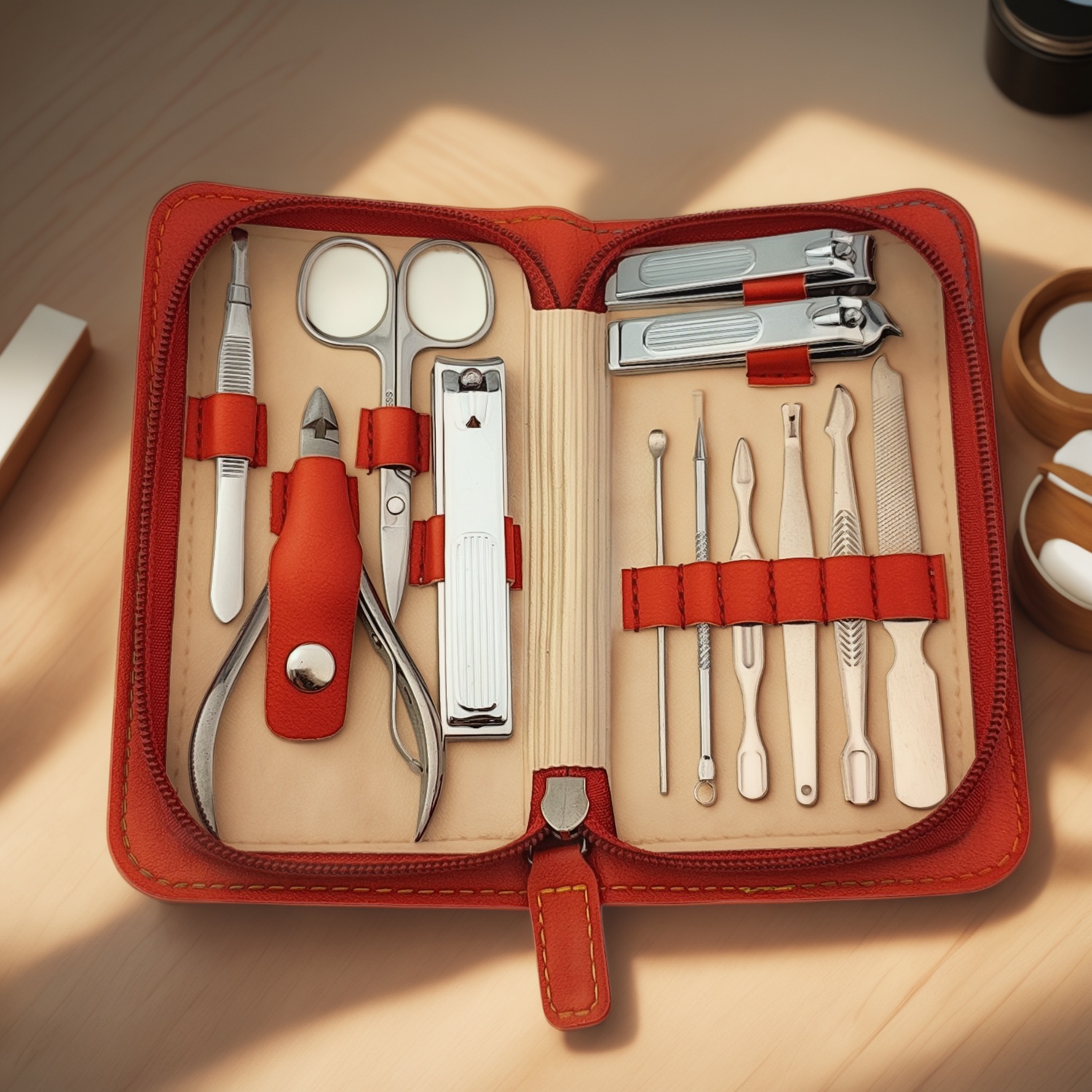 Fabricant d'outils de beauté personnalisés, fournisseur d'outils de beauté en Chine, vente en gros d'outils de manucure végétaliens, outils de manucure de qualité professionnelle