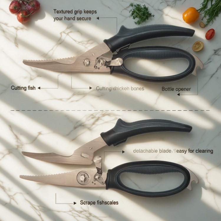 tijeras ergonómicas para aves