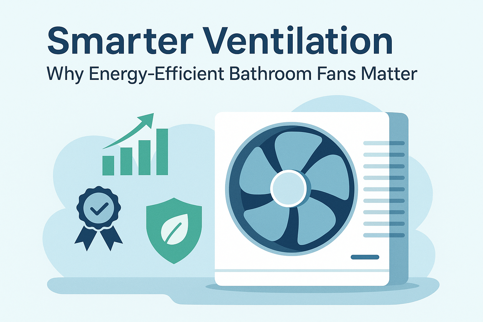 Smarter Ventilation: Why Energy-Efficient Bathroom Fans Matter