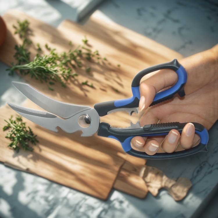 фабрика ножниц, OEM кухонные ножницы, многофункциональные кухонные ножницы