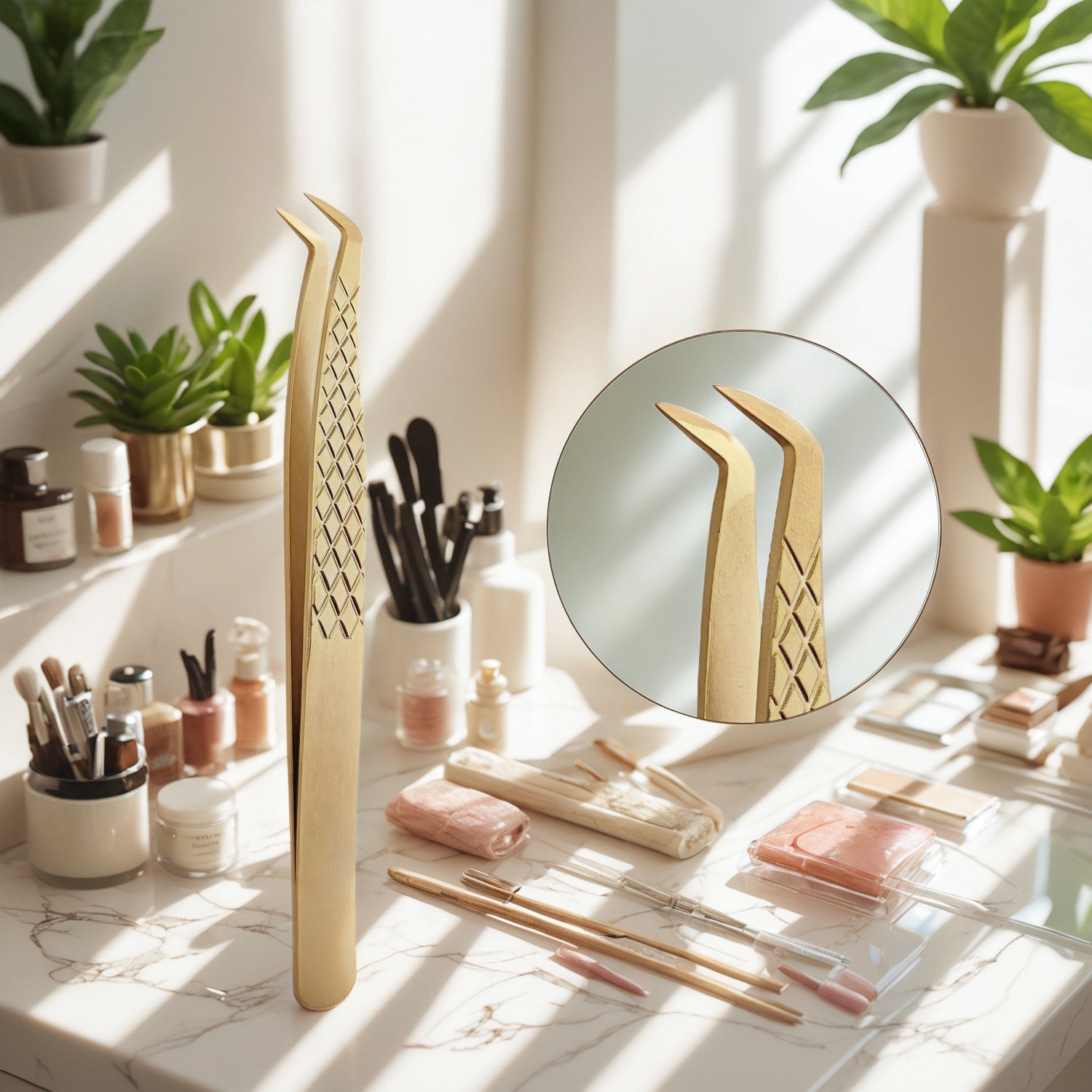 Pinces à épiler en gros : qualité et style par Olimor Beauty