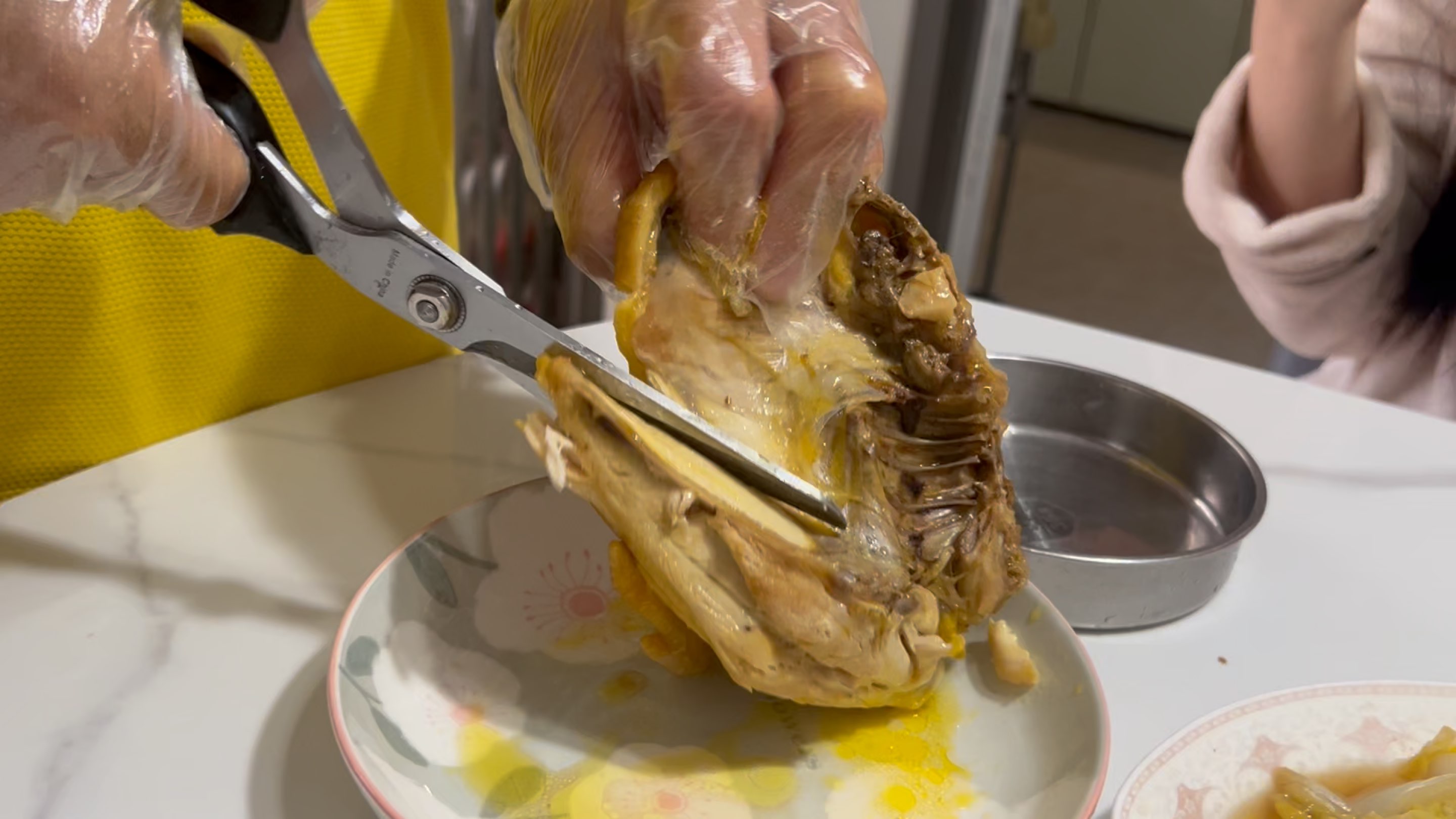 Tesouras de cozinha de precisão para frangos perfeitos