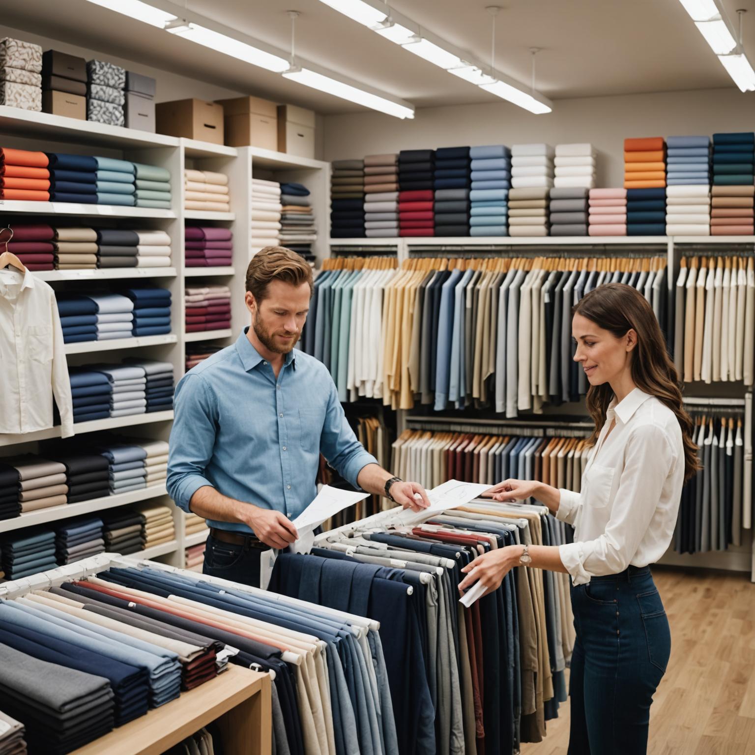 Person standing in a factory with machinery in the background