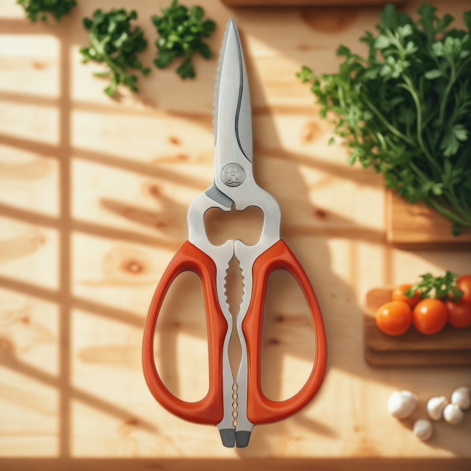 Outils culinaires efficaces d&#39;une importante usine de ciseaux