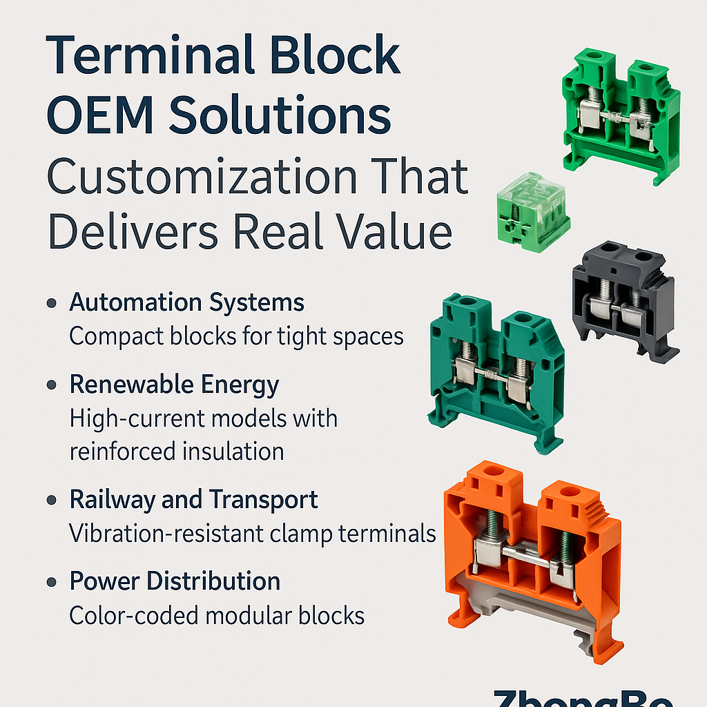 terminal block OEM | zhongbo