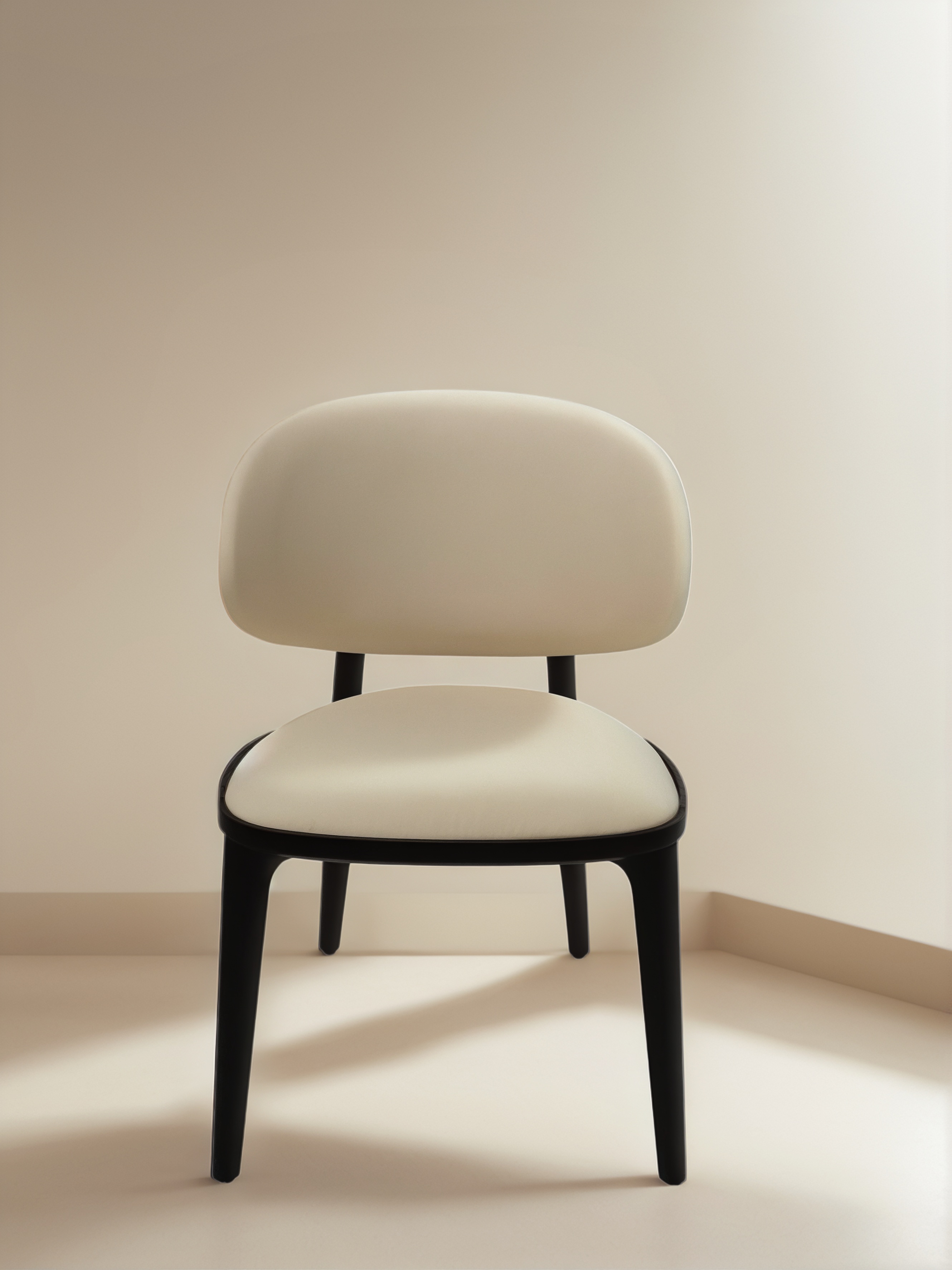 chaise en bois massif nordique moderne chaise de restauration simple