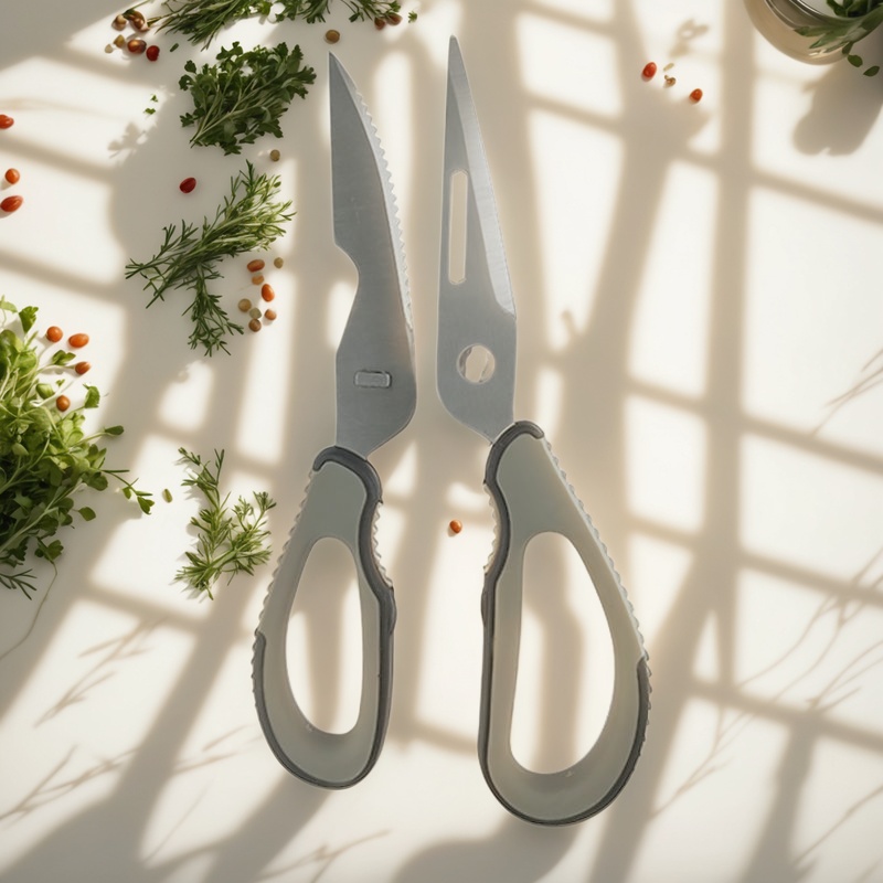 Tijeras de cocina desmontables: una herramienta culinaria esencial.