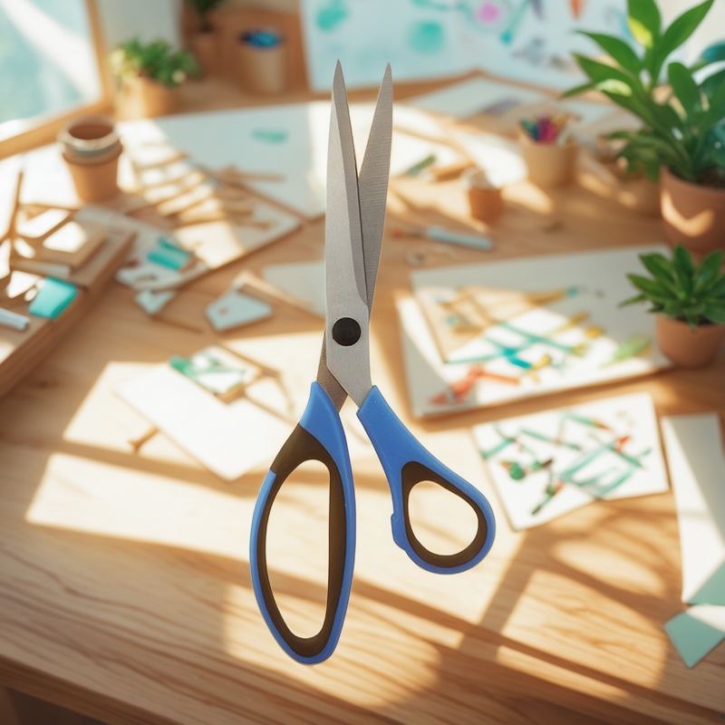 OEM家用剪刀、软握剪刀、定制剪刀制造