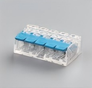 PCT-415 Cage Spring Terminal Blocks PC material 41 Series 5 Pins connectors