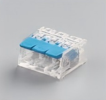 PCT-413 Cage Spring Terminal Blocks PC material 41 Series 3 Pins connectors