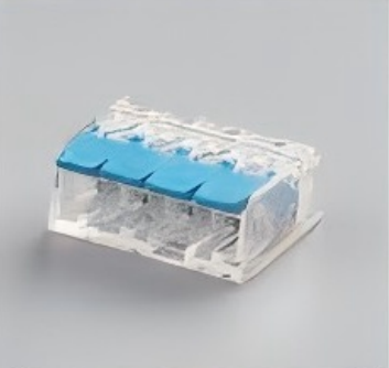 PCT-414 Cage Spring Terminal Blocks PC material 41 Series 4 Pins connectors