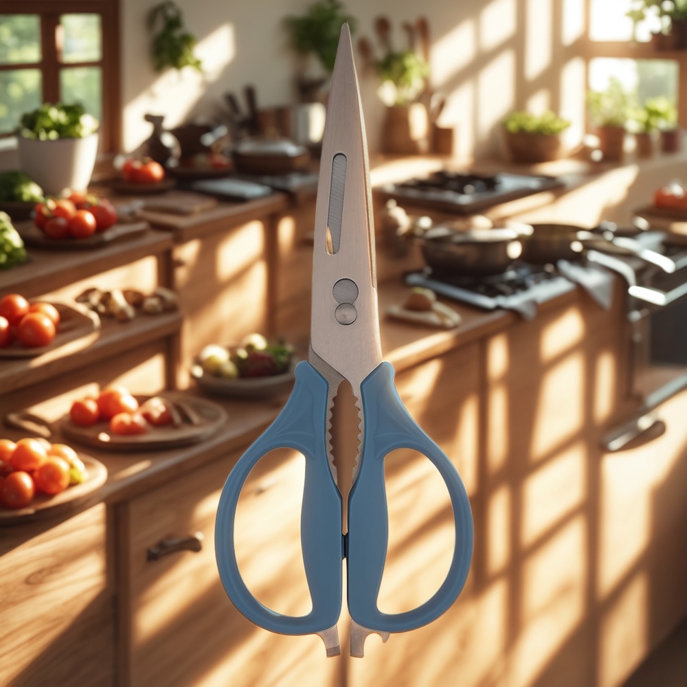 Ciseaux de cuisine OEM, usine de ciseaux de cuisine Yangjiang, fabricant de ciseaux de cuisine personnalisés