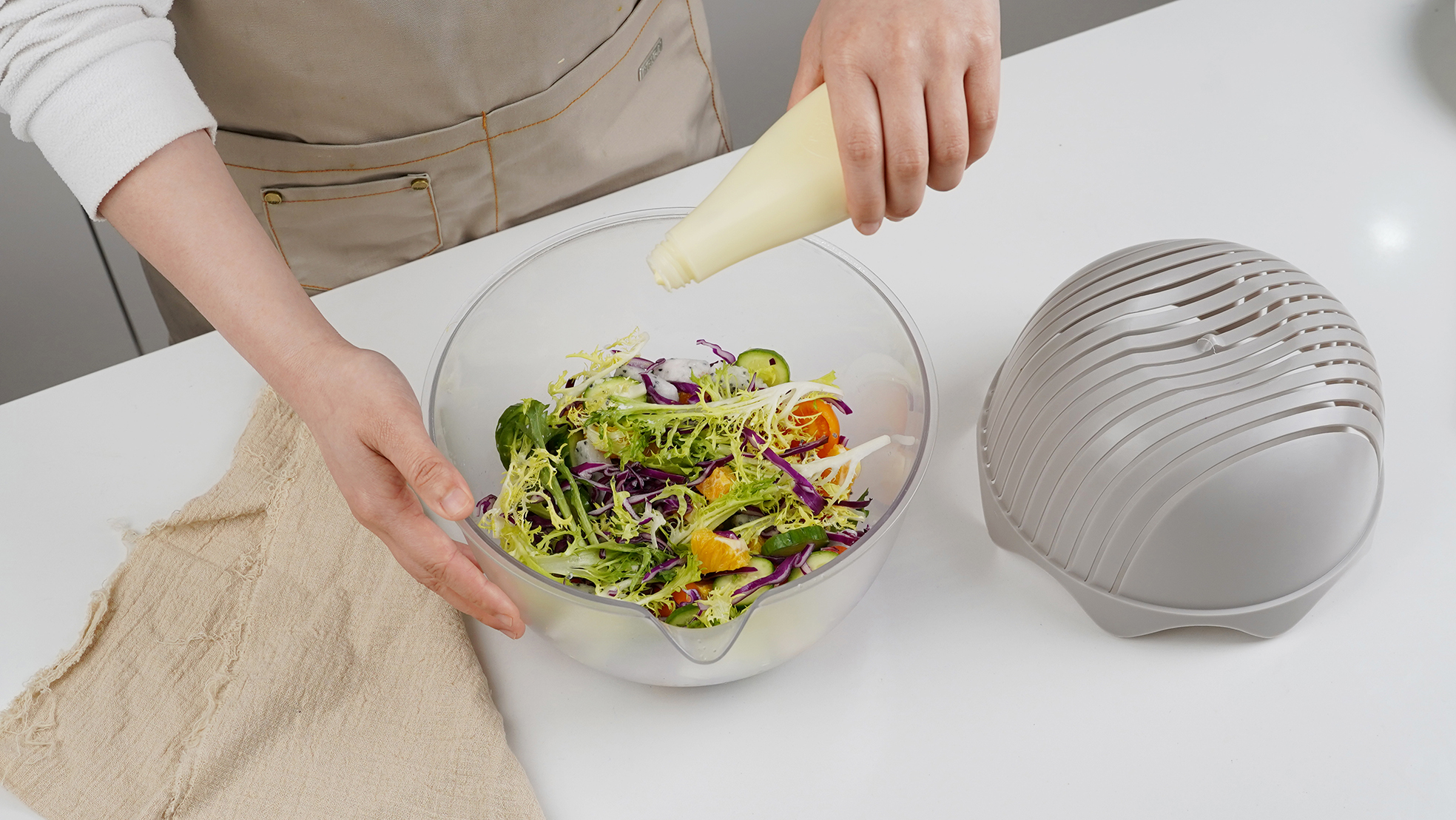 Fabricante líder de cestas para cortar verduras: DelightWare