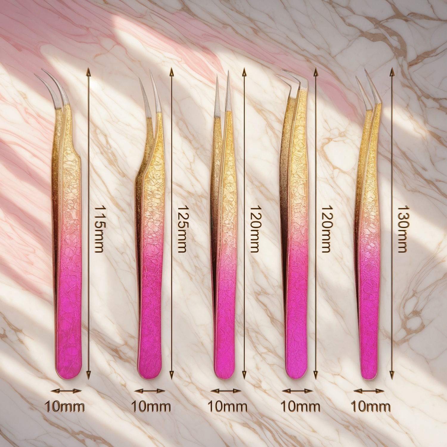 Extensiones de pestañas: Herramientas de precisión de Olimor Beauty