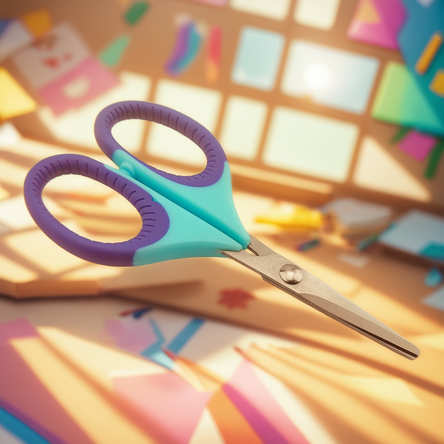 Ciseaux de ménage OEM, ciseaux à poignée souple, fabrication de ciseaux personnalisés, ciseaux ergonomiques