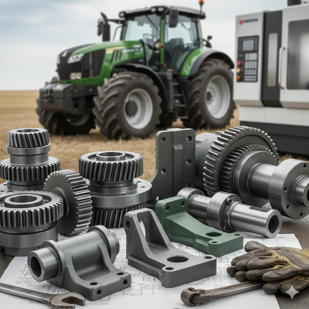 How CNC Machining Parts Improve Efficiency in Agricultural Machinery
