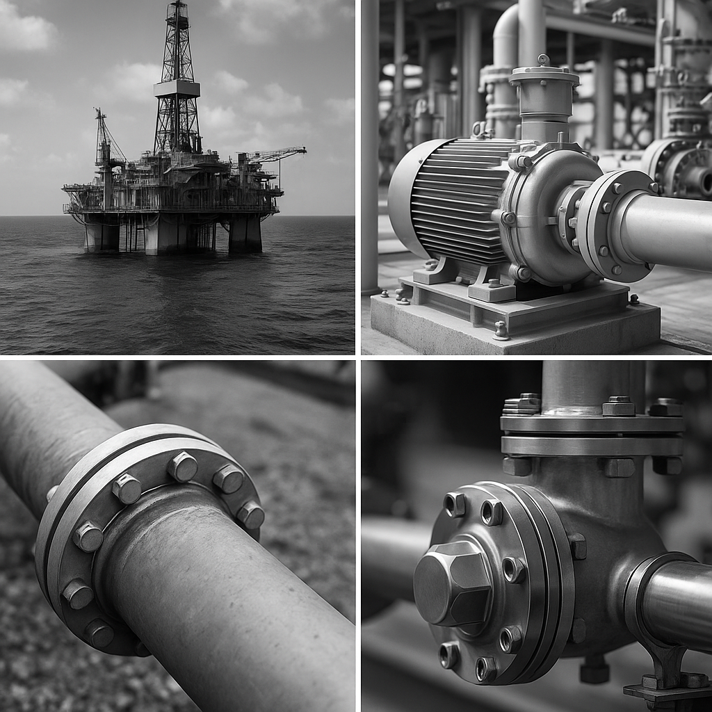 CNC Machining Parts in Oil & Gas Equipment: Durability Against Harsh Environments