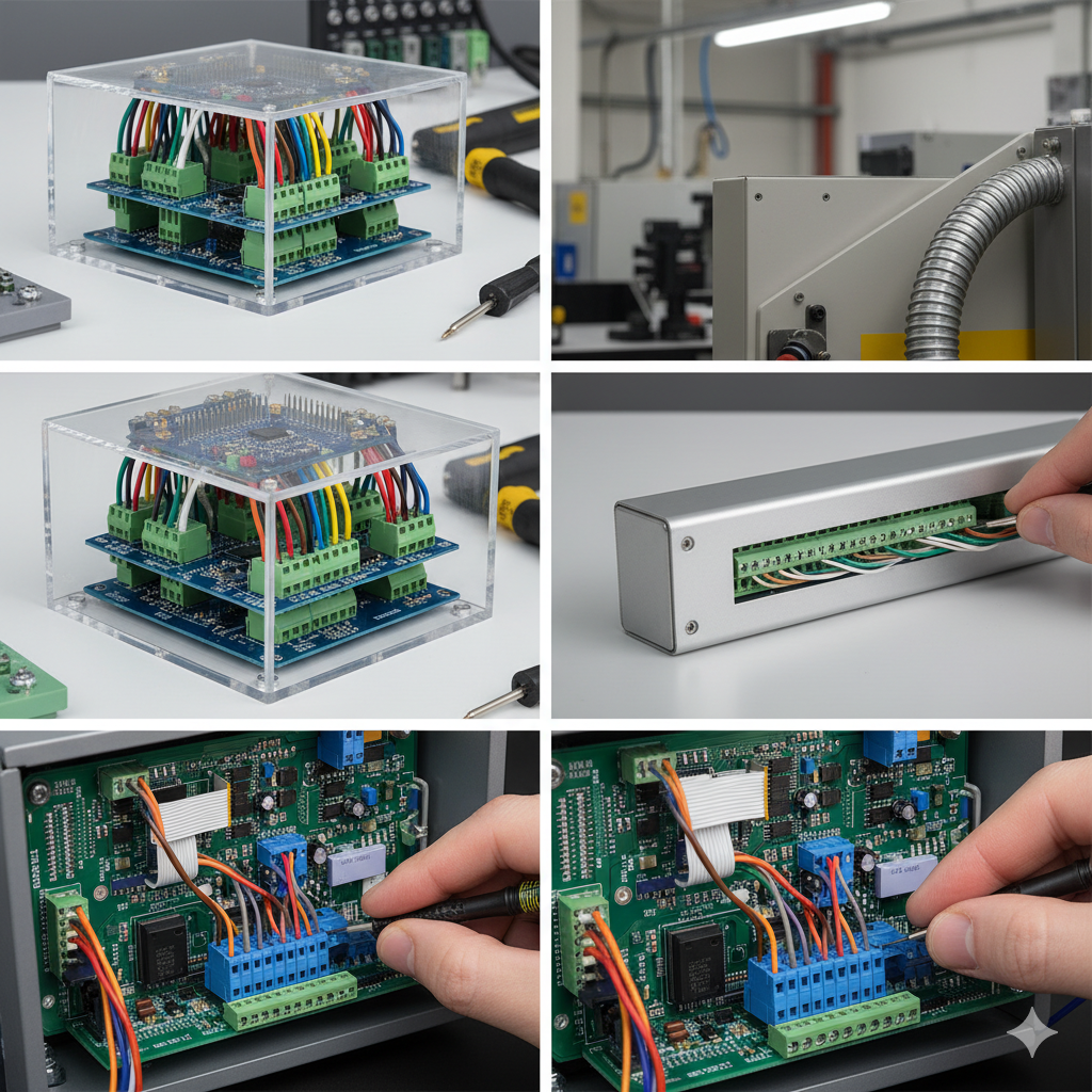 PCB 安装端子：紧凑电路的精密工程