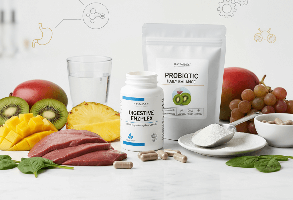 Digestive Enzymes and Probiotics: Unveiling Their Role in Digestive Health