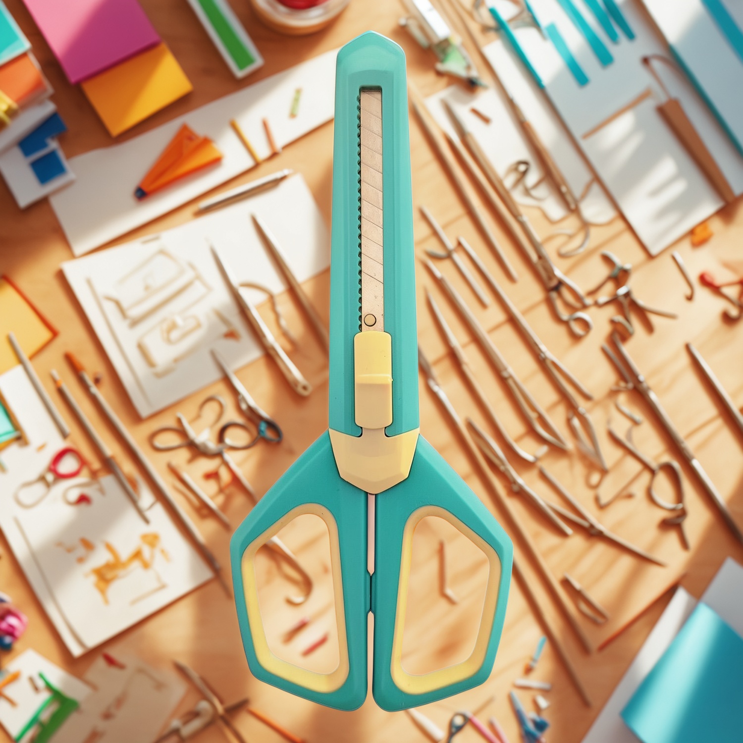 用终极文具剪刀彻底改变剪裁方式