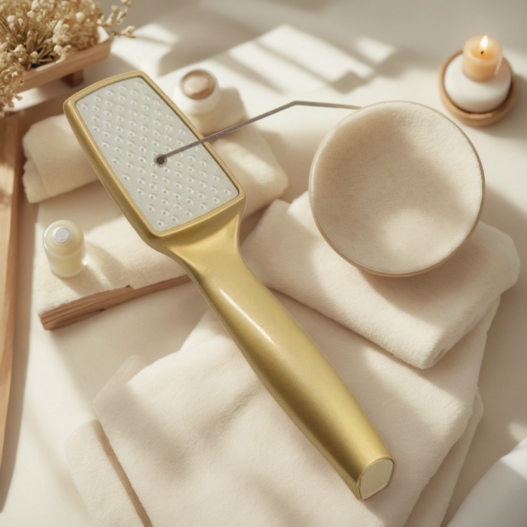 Поднимите свой педикюр на новый уровень: пилочка для ног Golden Elegance