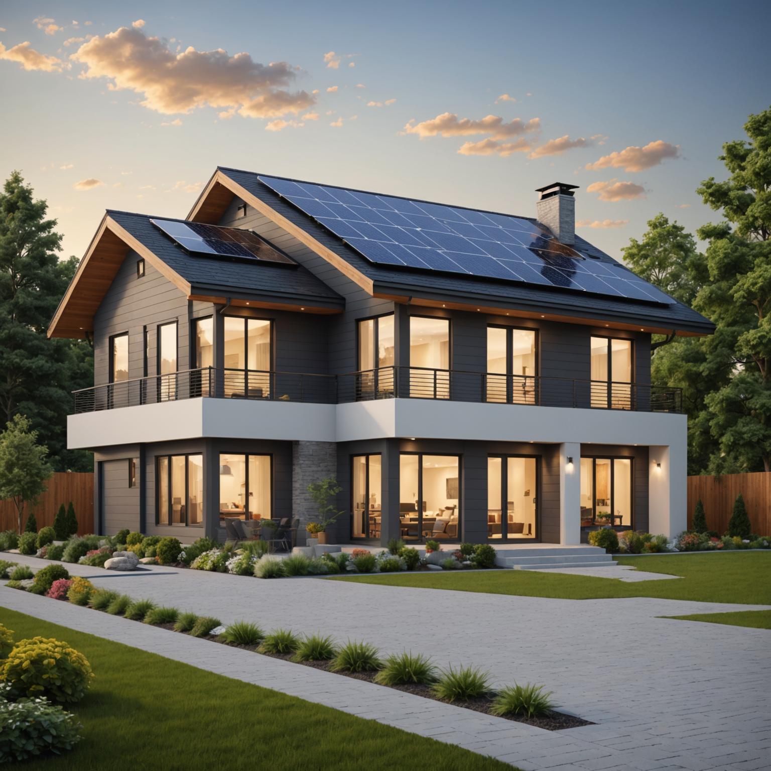 태양광 패널 설치: TOPCITY의 지속 가능한 에너지 솔루션