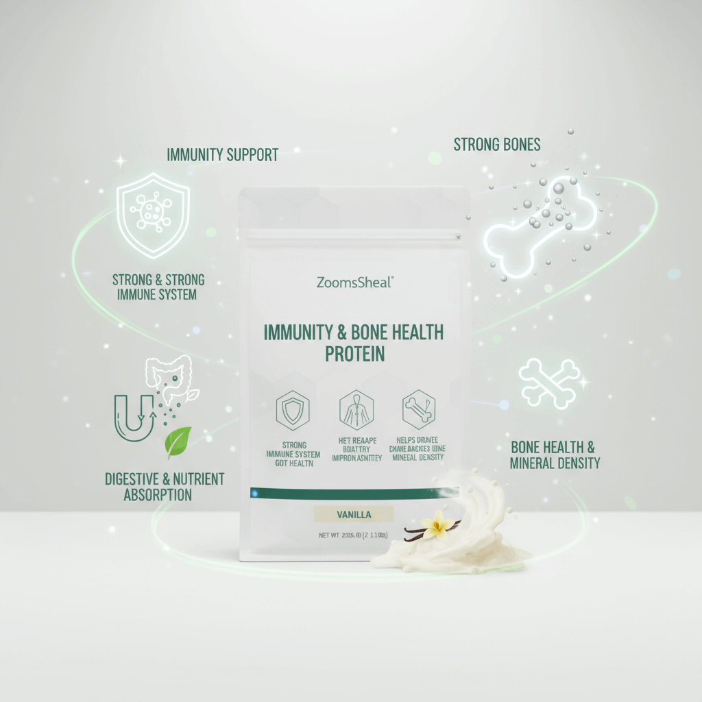 Efficacy of immune protein powder