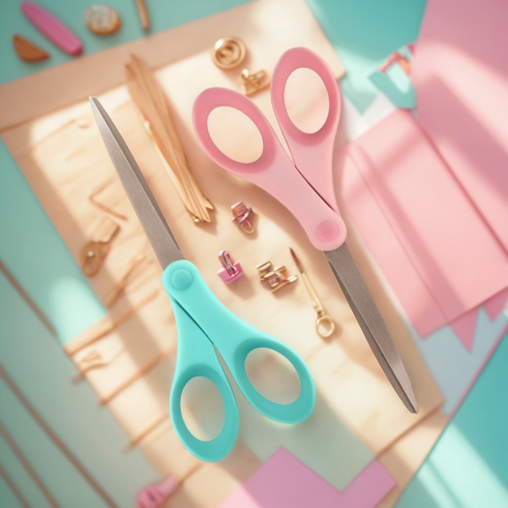 定制办公剪刀,彩色办公剪刀,轻便办公剪刀