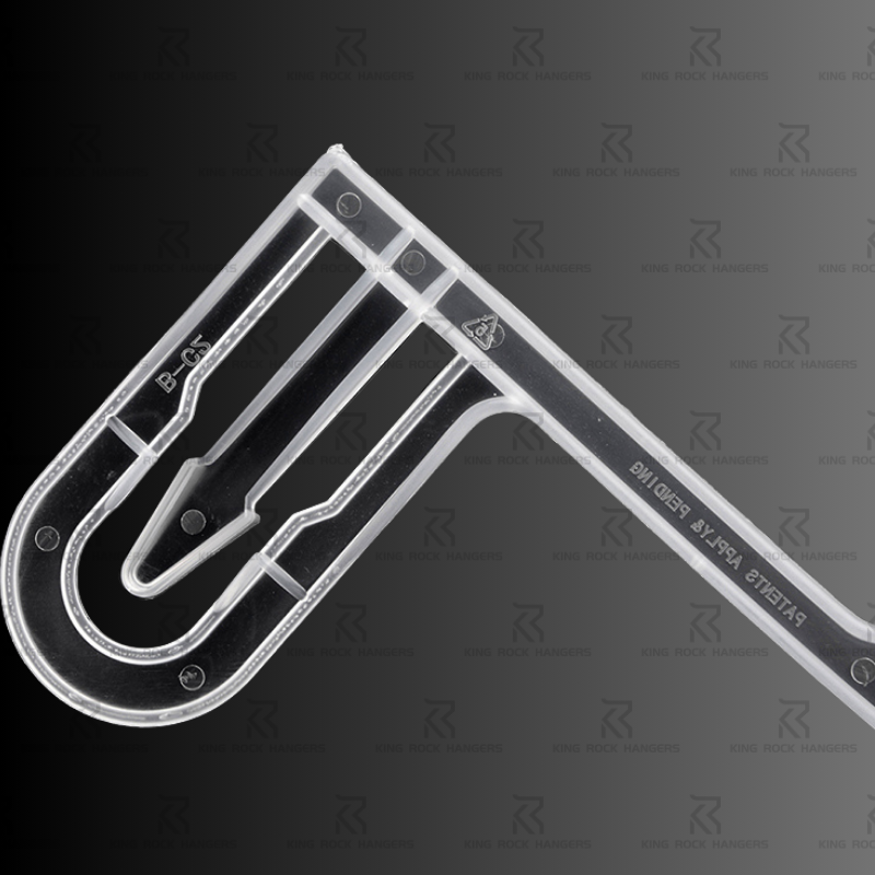 Customizable one-piece hangers in semi-transparent and other colors, with optional logo printing. Perfect for hotel laundry systems and retail stores like Walmart, supporting OEM/ODM orders with 5,000+ unit MOQ