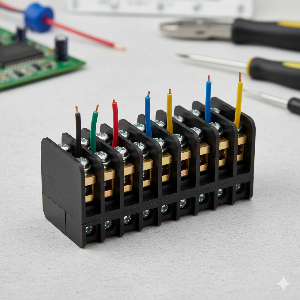 バリア端子台工場