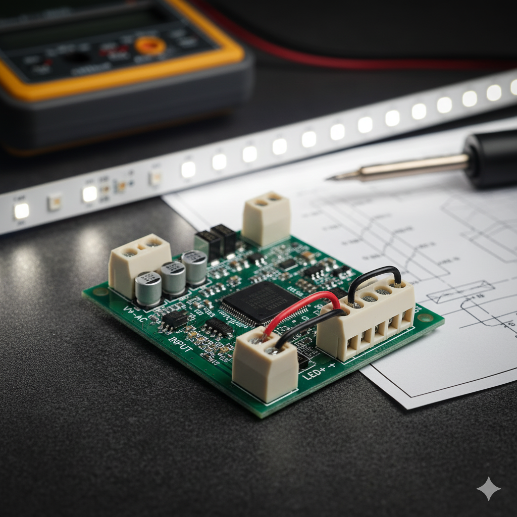 조명 안정성은 여기서 시작됩니다: LED 드라이버용 PCB 단자대 엔지니어링